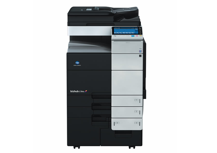 信息技術(shù)企業(yè)訂購的柯尼卡美能達(dá)C754e復(fù)印機(jī)-科頤辦公分享