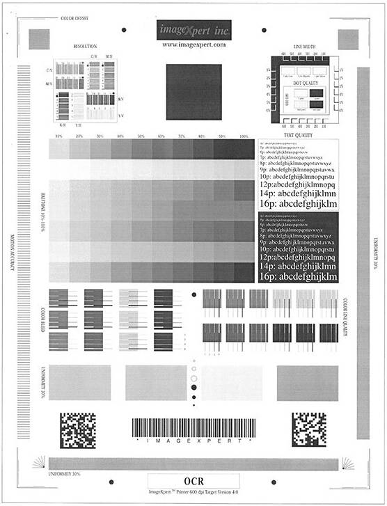 柯尼卡美能達306 A3打印樣張 -科頤辦公