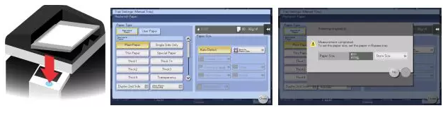 bizhub 658e系列新品配備的非常規(guī)紙張自動(dòng)檢測(cè)功能 bizhub 658e系列新品配備的非常規(guī)紙張自動(dòng)檢測(cè)功能